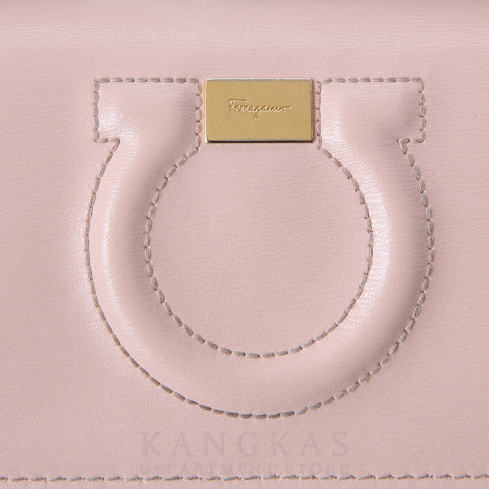 FERRAGAMO(USED)페레가모 간치니 체인 월릿